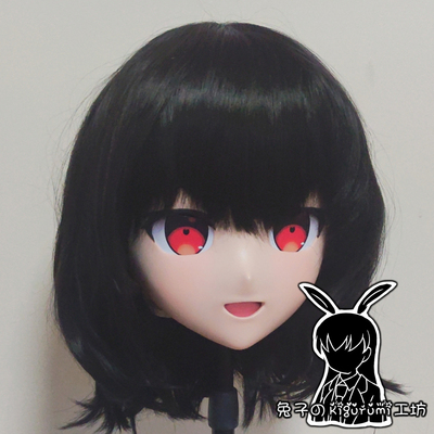 (RB374)Customize Full Head Quality Handmade Female/Girl Resin Japanese Anime Cartoon Character Kig Cosplay Kigurumi Mask (RB374)Customize Full Head Quality Handmade Female/Girl Resin Japanese Anime Cartoon Character Kig Cosplay Kigurumi Mask